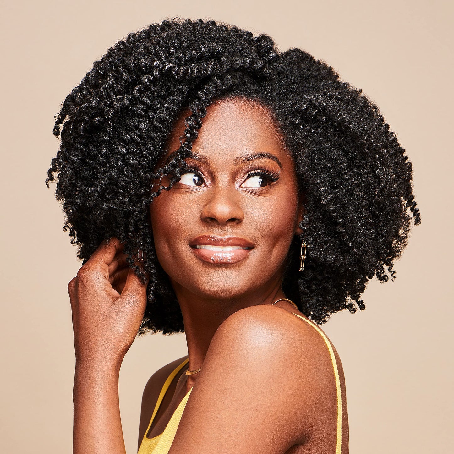 Authentic USA imported African Pride curly hair cream product label details