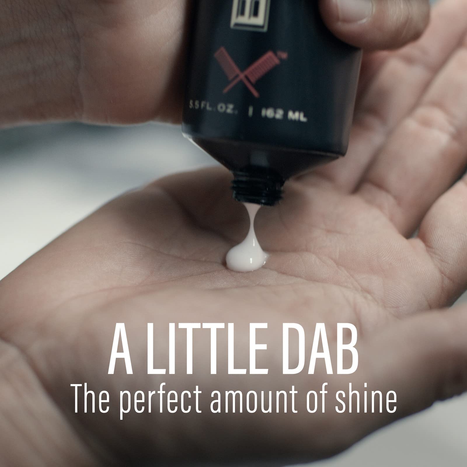 Alcohol free hair grooming cream for men with high shine benefit