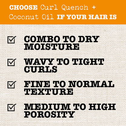 Back label of Maui Moisture curl smoothie showing clean ingredients and instructions