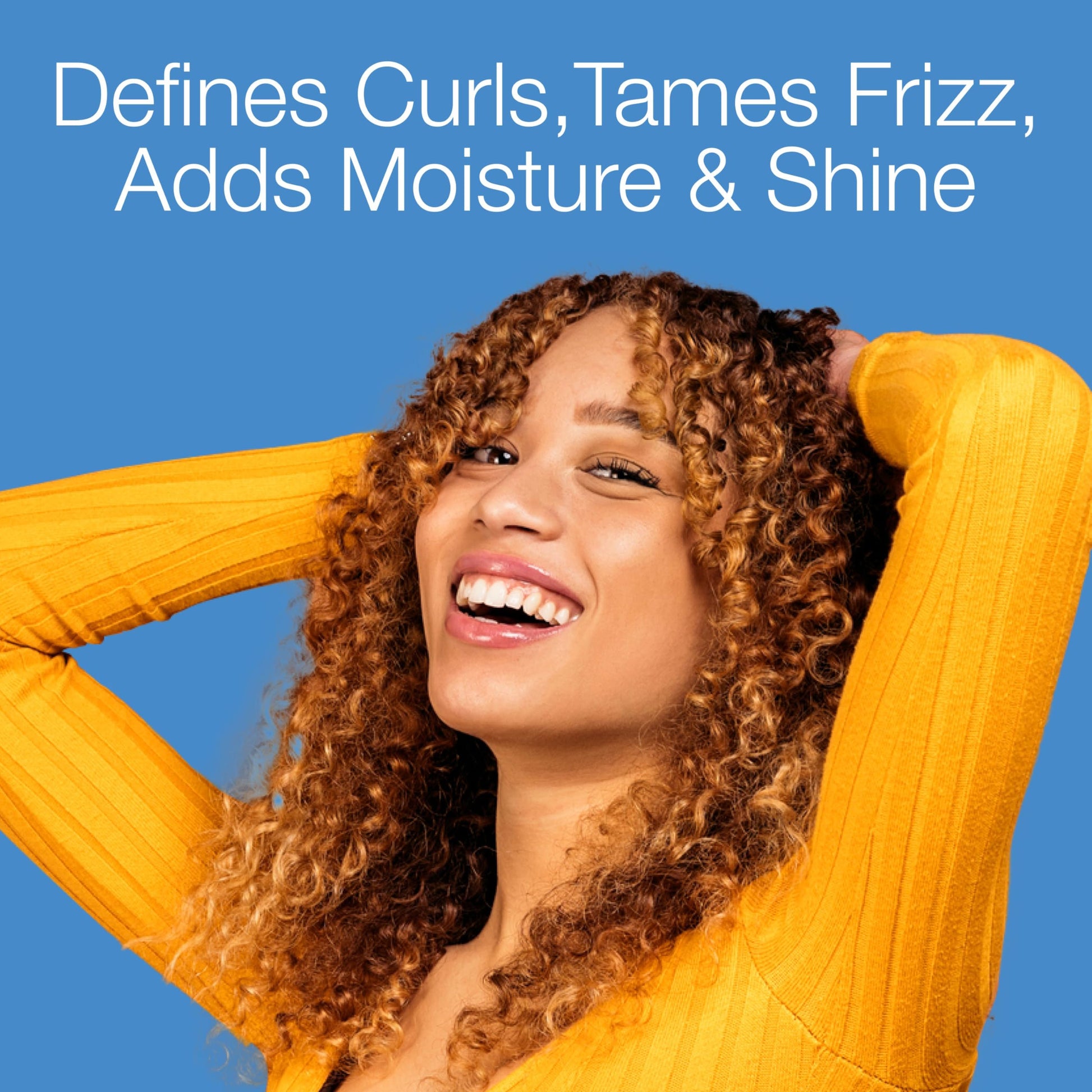 Lottabody 8 Fluid Ounce packaging highlighting frizz control benefits