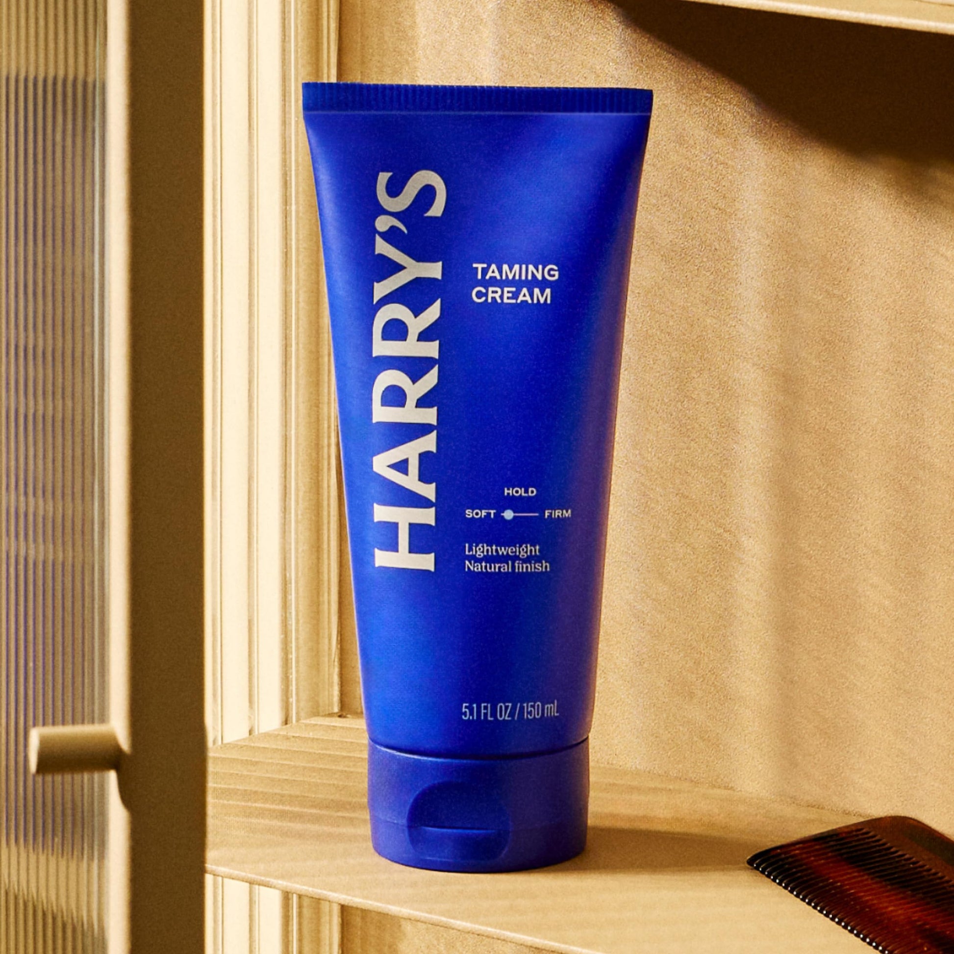 Harry's soft hold conditioning cream 5.1 fluid ounces tube close up