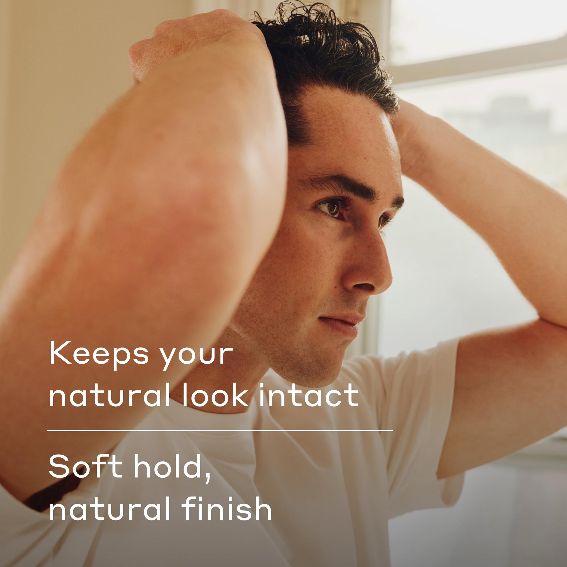 Harry's sulfate free hair styling cream with natural finish packaging