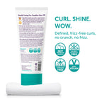 Fairy Tales Curly Q kids styling cream back label showing complete clean ingredients and usage instructions