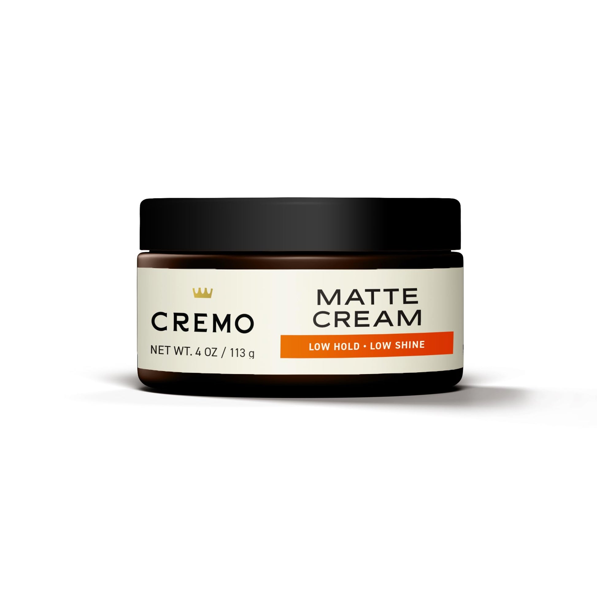 Cremo premium matte hair paste for casual styles back label directions
