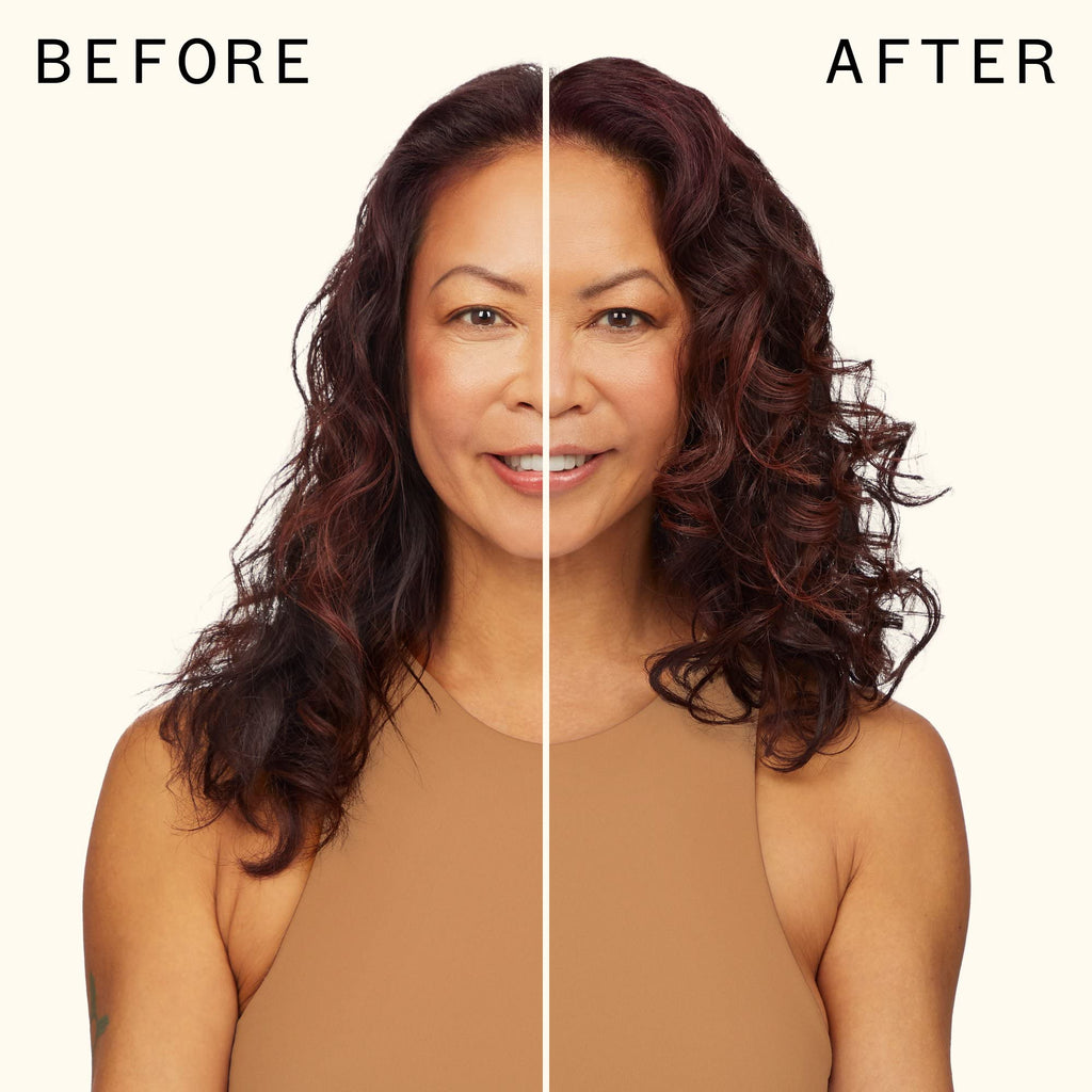 Authentic Amika imported styling cream texture display on clean background