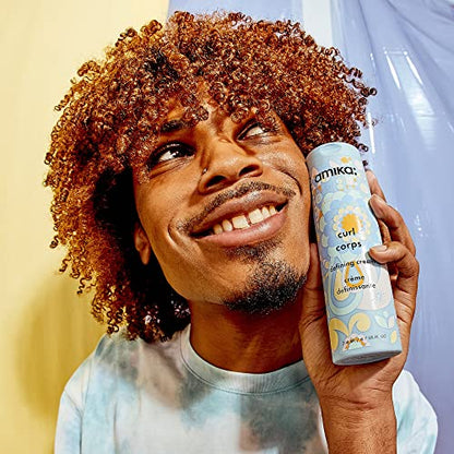 Amika vegan curl cream for natural hair bounce and hydration definition