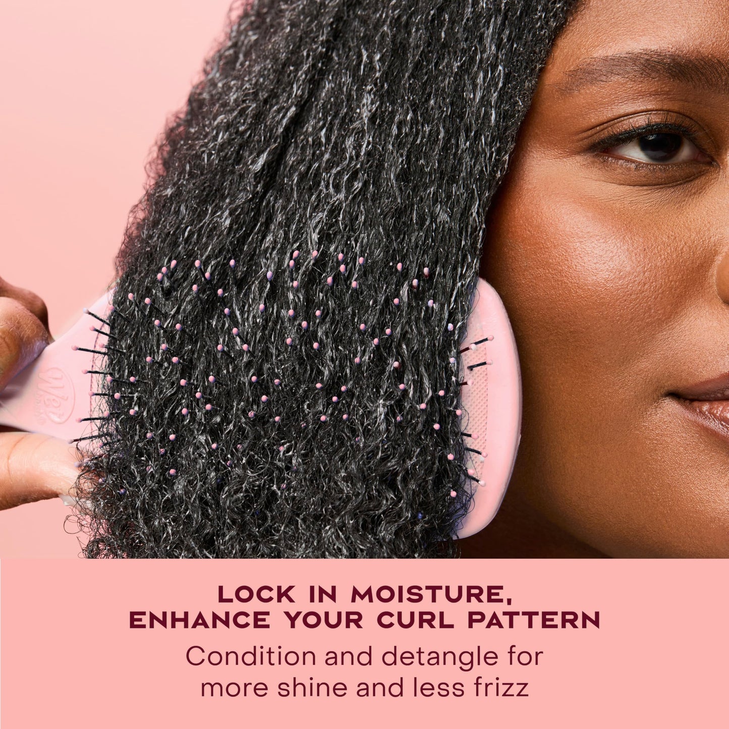 Lightweight moisturizing curl defining cream for wavy and coily hair types