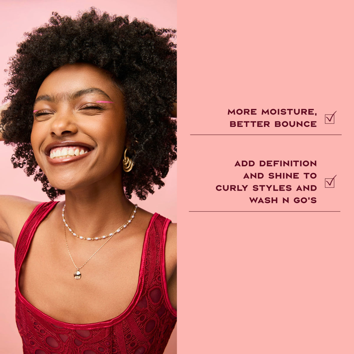 Shea Moisture fair trade shea butter styling milk product shot on solid background