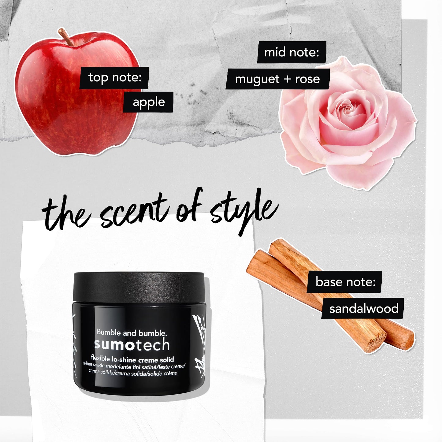 Bumble and bumble flexible hold cream solid lid and brand seal close up
