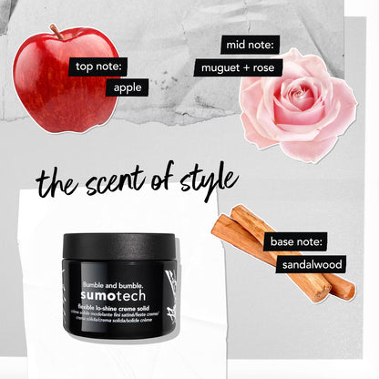 Bumble and bumble flexible hold cream solid lid and brand seal close up