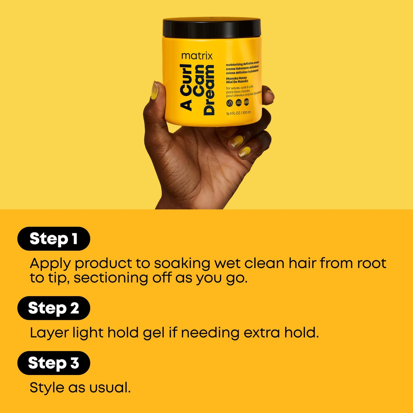 Matrix imported USA beauty hair care product packaging for Indian curly hair routines