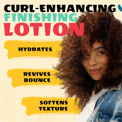 AllDay Locks Wave Moisturizing Finishing Hair Lotion back label with directions
