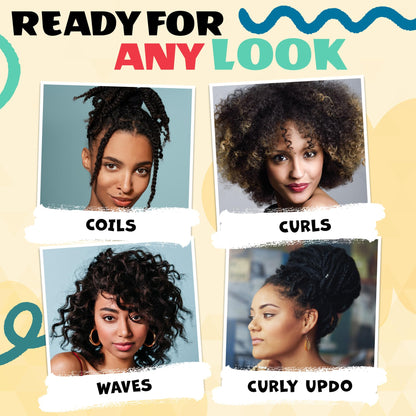 AllDay Locks curl enhancer lotion for professional wave definition and frizz control
