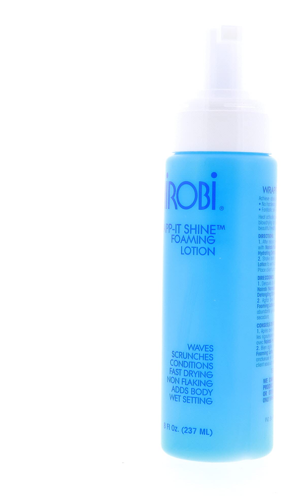 Nairobi heat activated foaming lotion for thermal hair protection