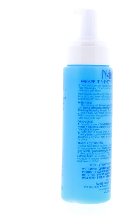 Nairobi imported USA hair foam lotion for smooth pixie cuts