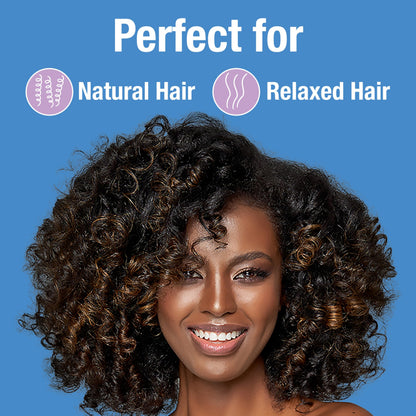Lottabody miracle styling cream texture and bottle for damaged hair care