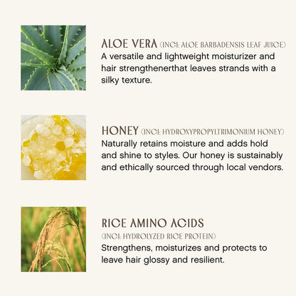 Innersense I Create Volume hair lotion ingredients and usage details label