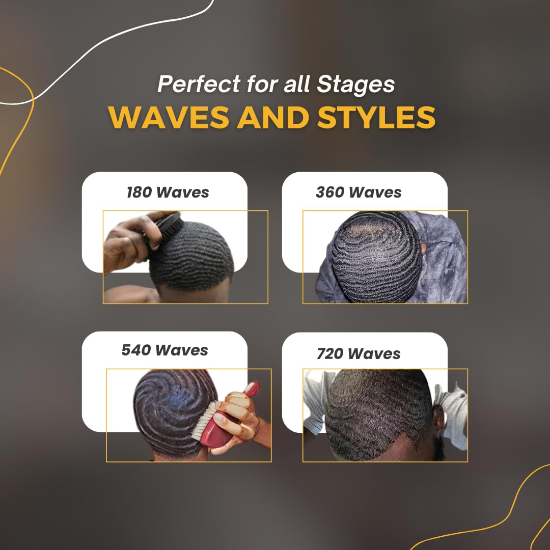 Premium imported wave pomade for coarse and curly hair textures