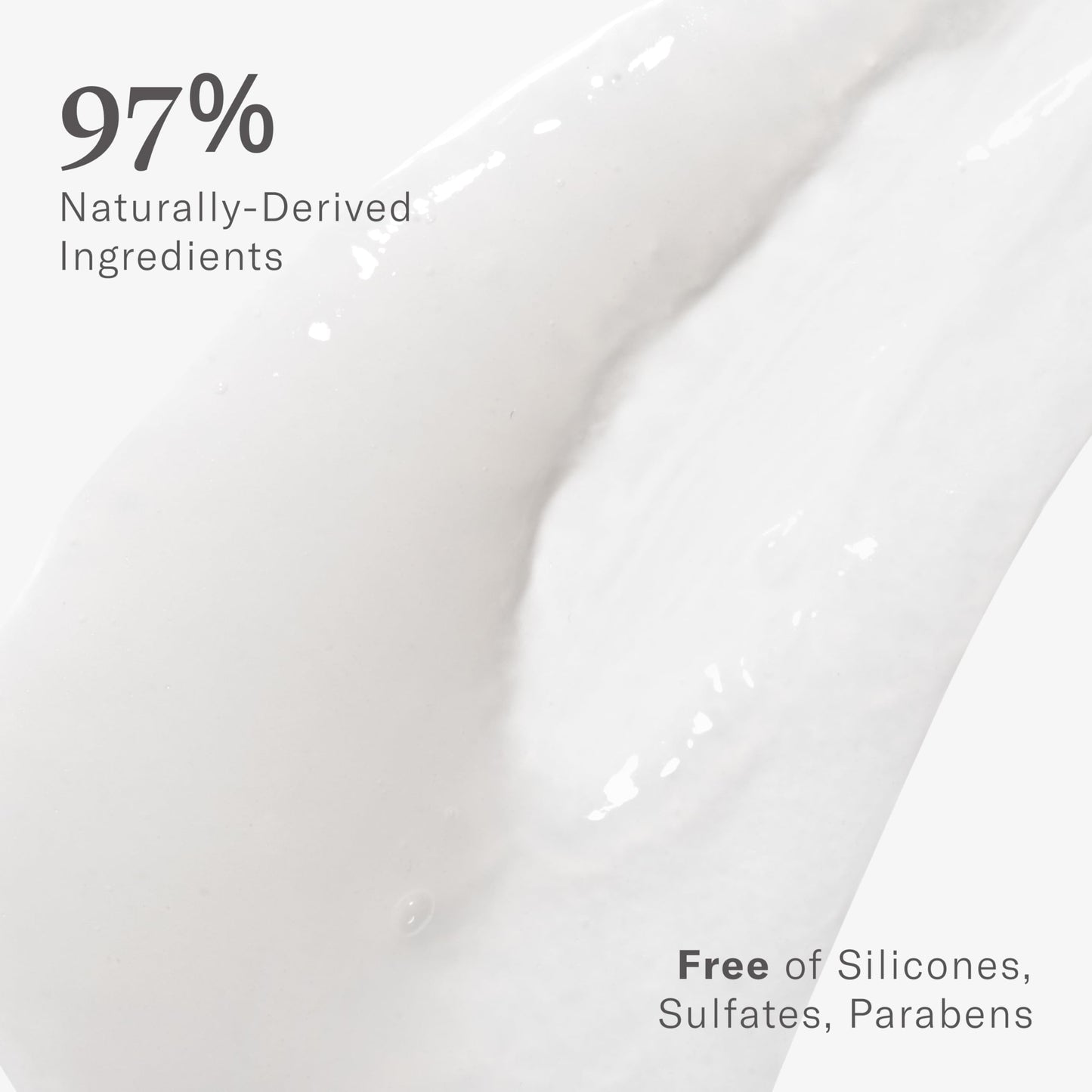 Back label of Rizos Curls hair care jar displaying directions for use and complete clean ingredient list