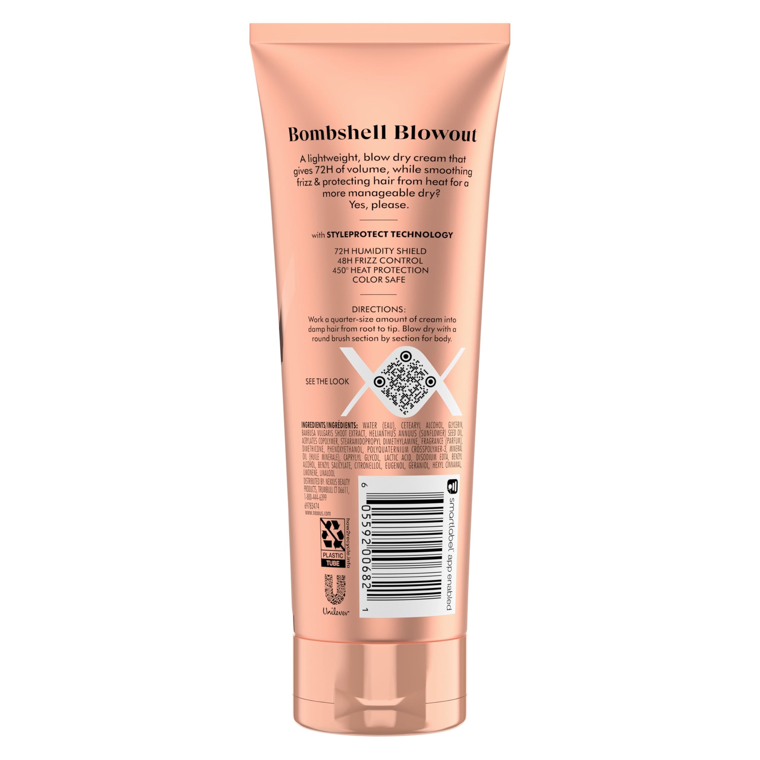 Nexxus smooth and full blow dry balm for weightless volume