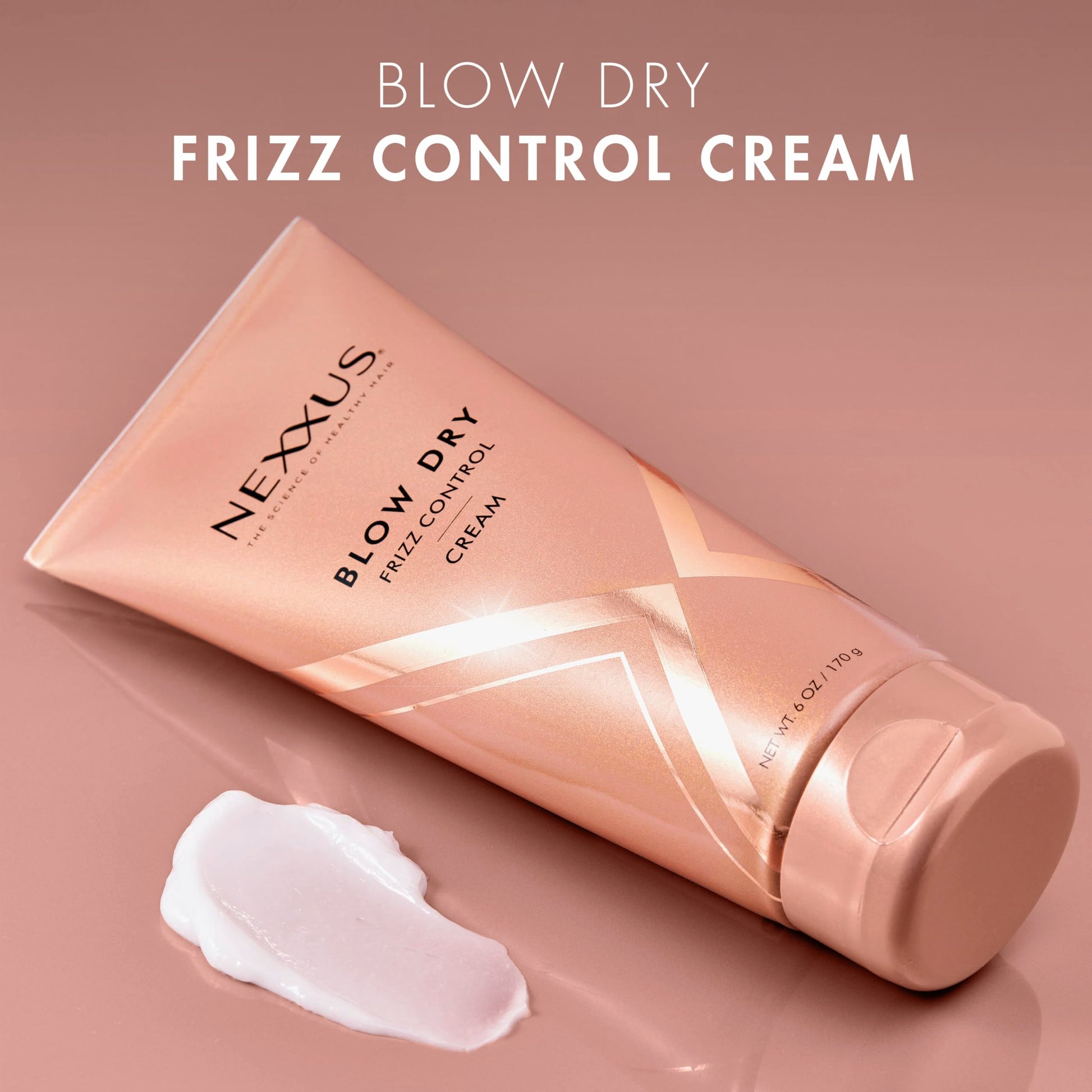 Nexxus styling protect technology hair cream text instructions
