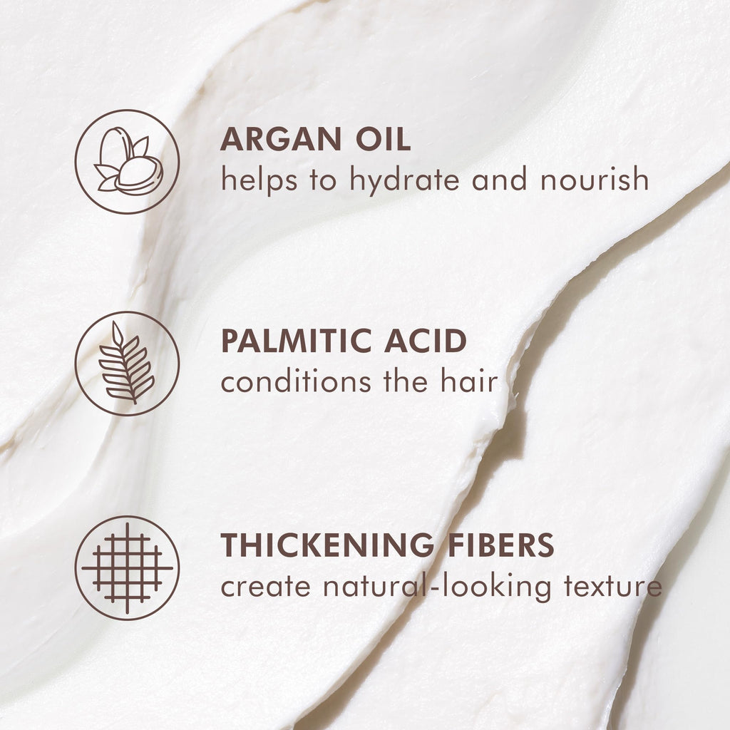 Premium fiber rich hair sculpting cream for semi matte finish