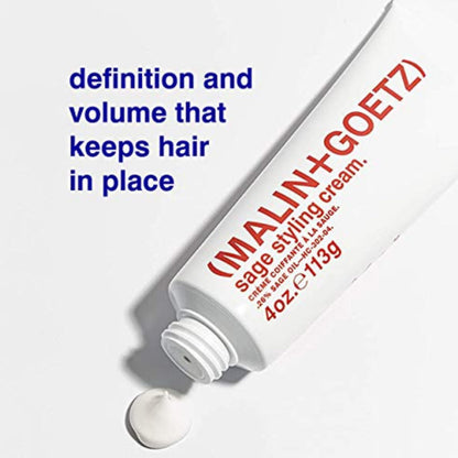 MALIN+GOETZ Sage Styling Cream 4 fluid ounce size for frizz control