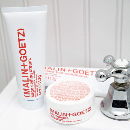 MALIN+GOETZ Sage Styling Cream cruelty free lightweight unisex hair styling cream