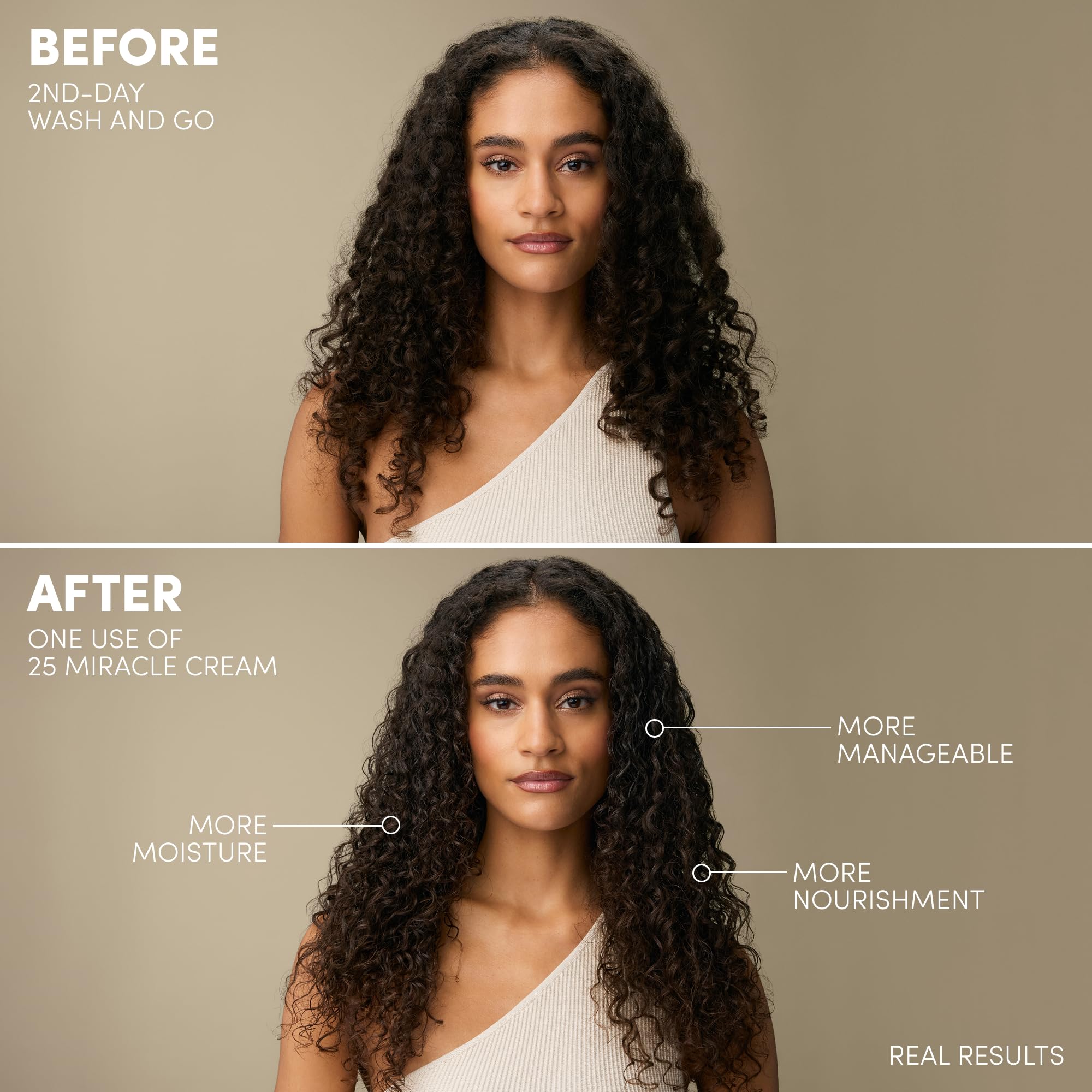 Mizani hydrating curl cream with coconut oil back label ingredients list
