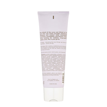Hairitage jojoba oil curl cream styling product bottle details