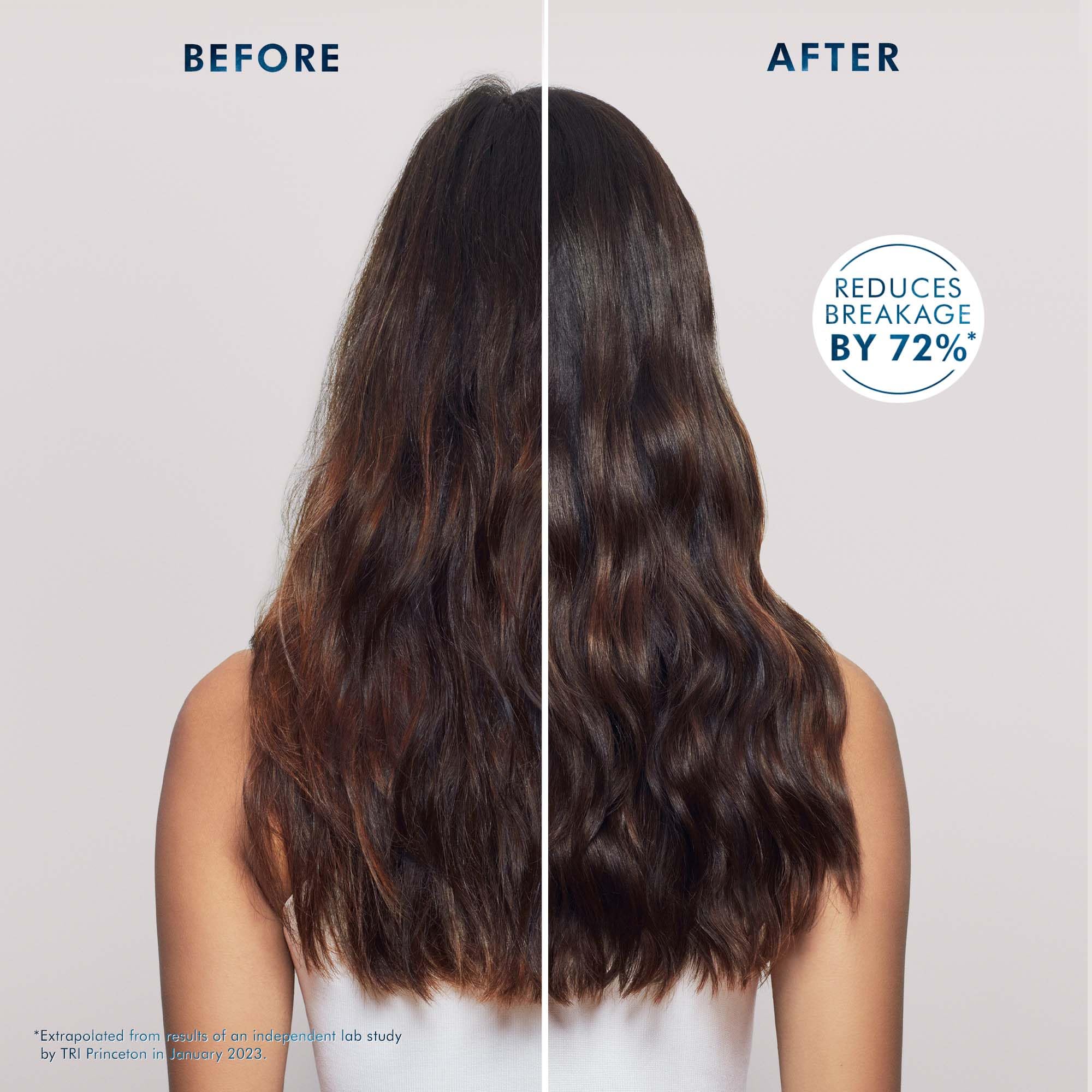 Moroccanoil frizz control cream bottle demonstrating authentic luxury packaging details