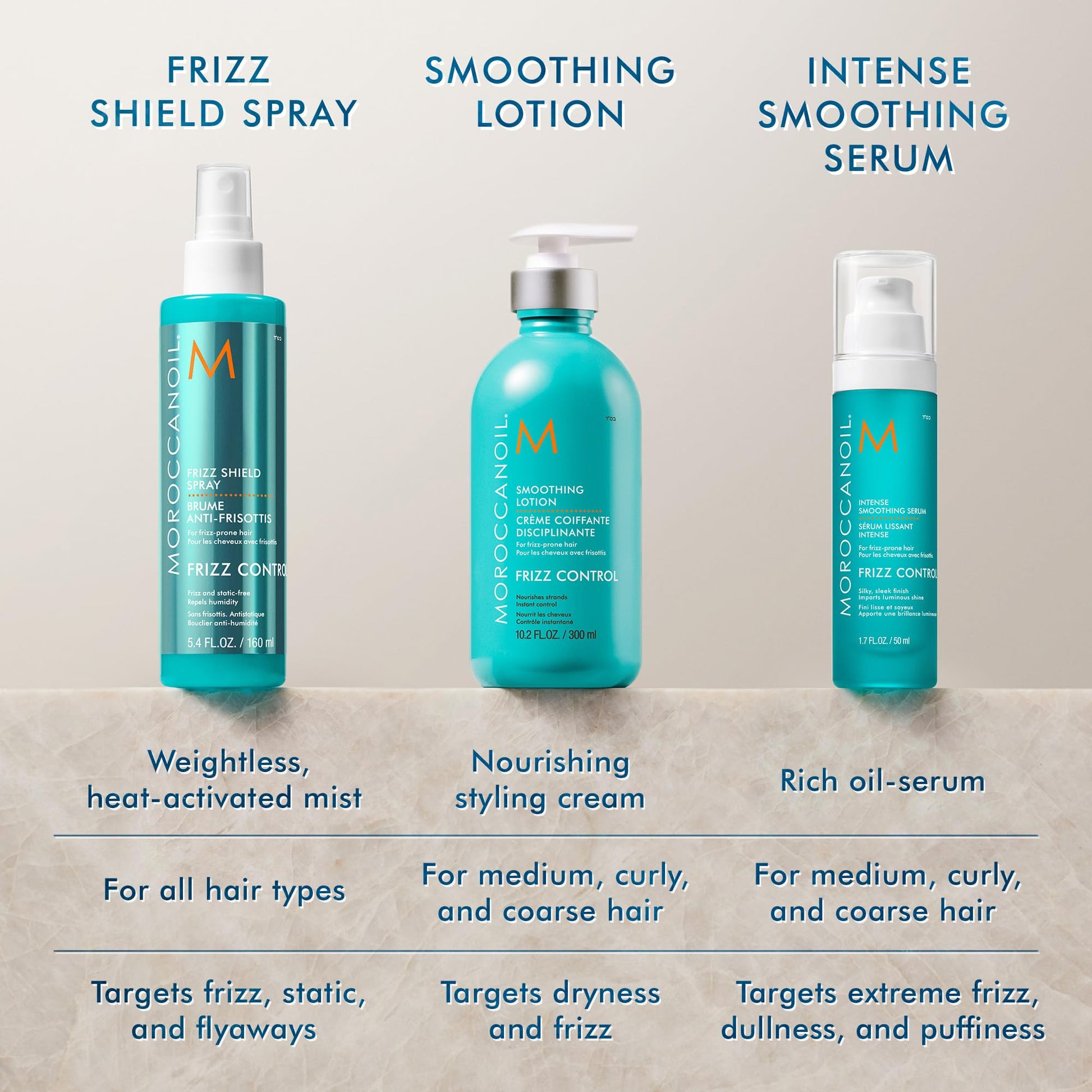 Texture preview of the non greasy medium hold cream for unruly hair styling