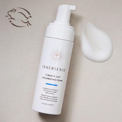 Lightweight non toxic root lifting hair foam for curly hair texturing