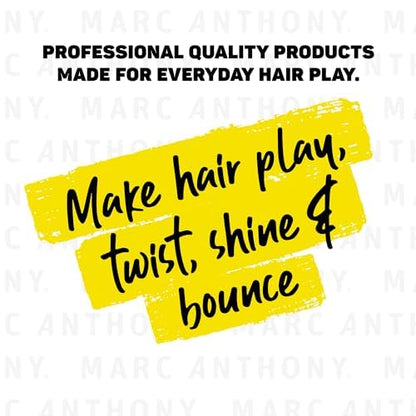 Marc Anthony avocado oil and shea butter infused curly hair primer texture visual
