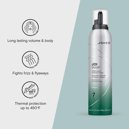Authentic USA imported Joico firm hold styling mousse for frizz control