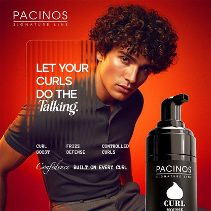 Authentic USA imported Pacinos hair foam bottle for low shine finish