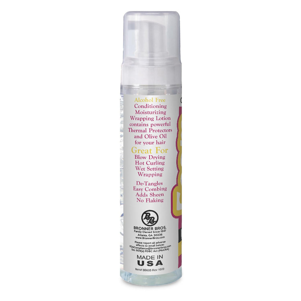 Premium imported moisturizing wrapping lotion for professional salon results at home