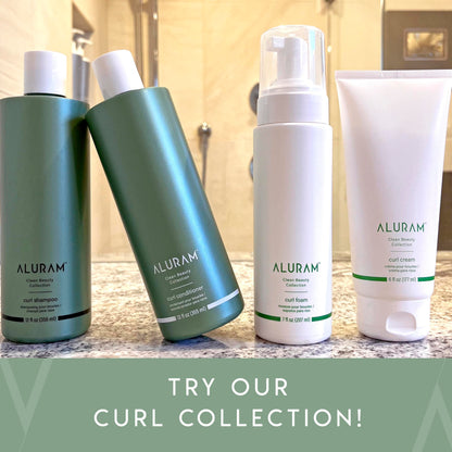 Anti frizz coconut water infused styling foam for natural curls