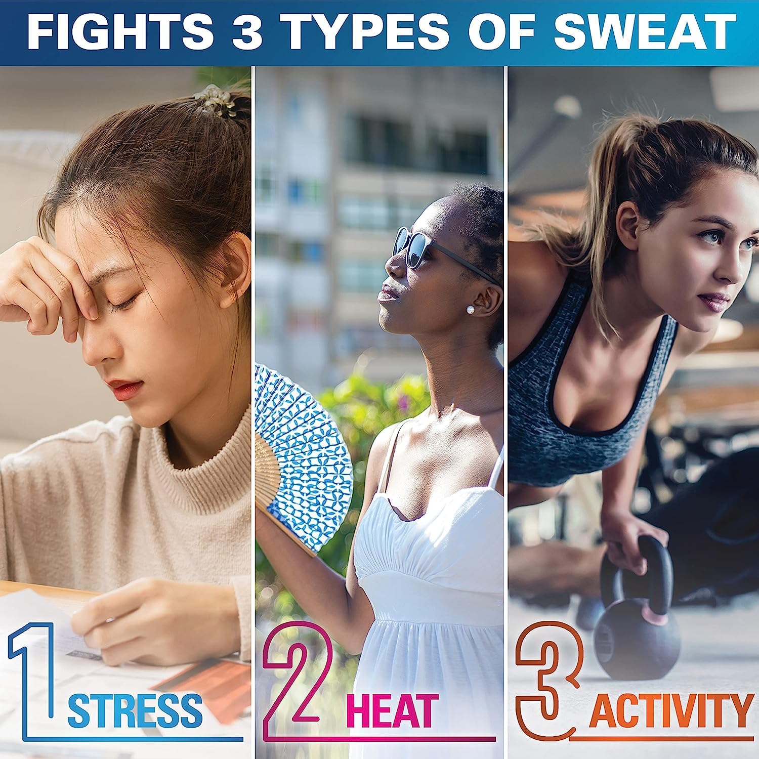 Secret Clinical Strength 3-pack unscented women's antiperspirant