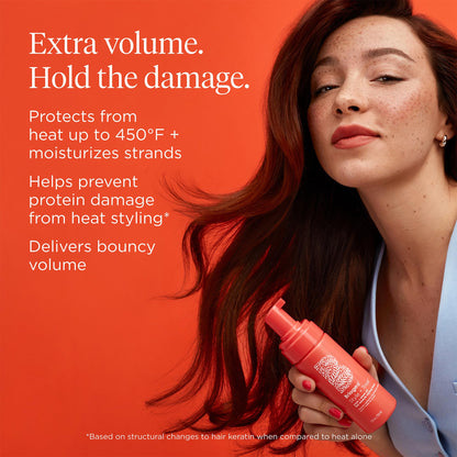 Briogeo silicone free styling foam for wavy and curly hair textures