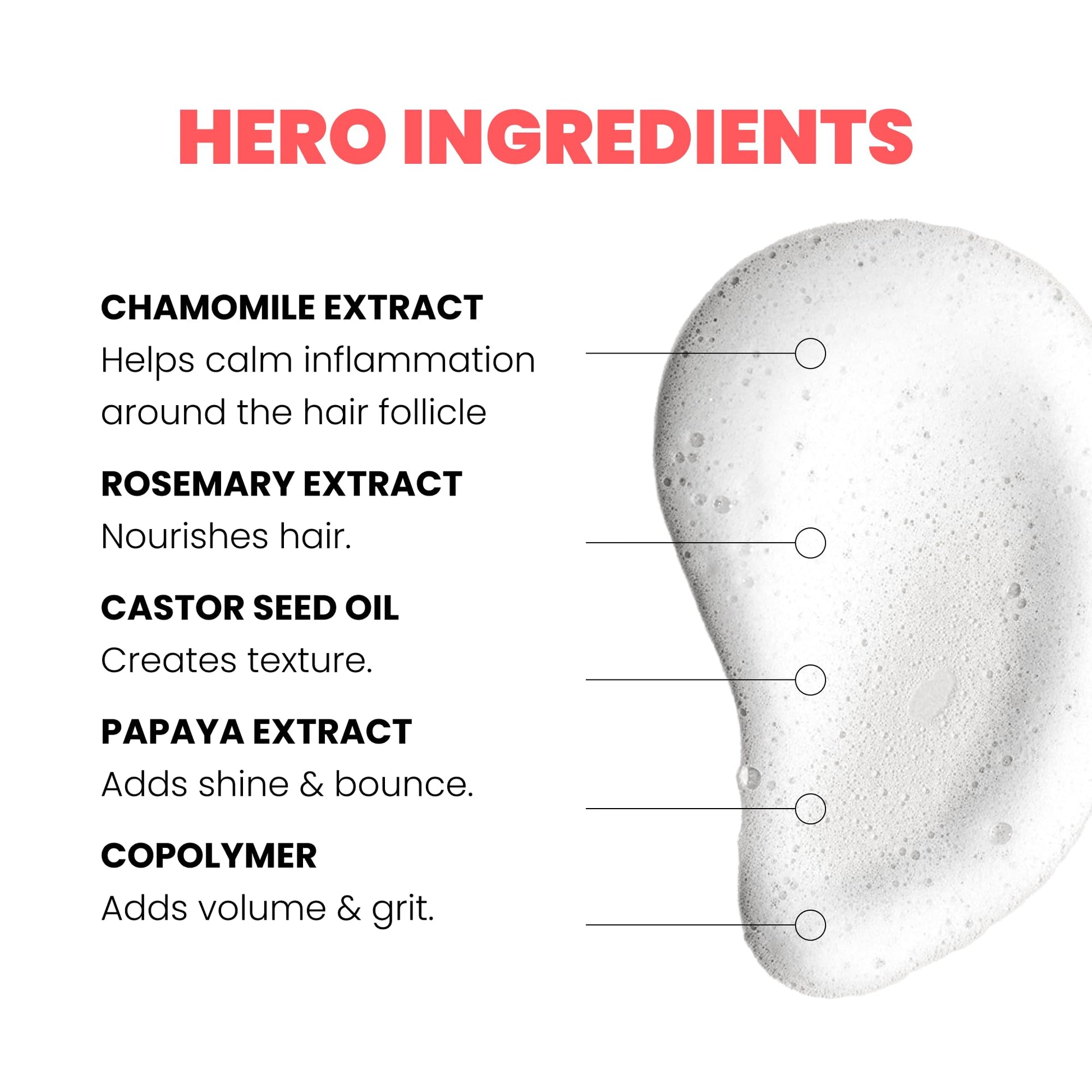 Eleven Australia hair volumizing foam bottle showing product label details
