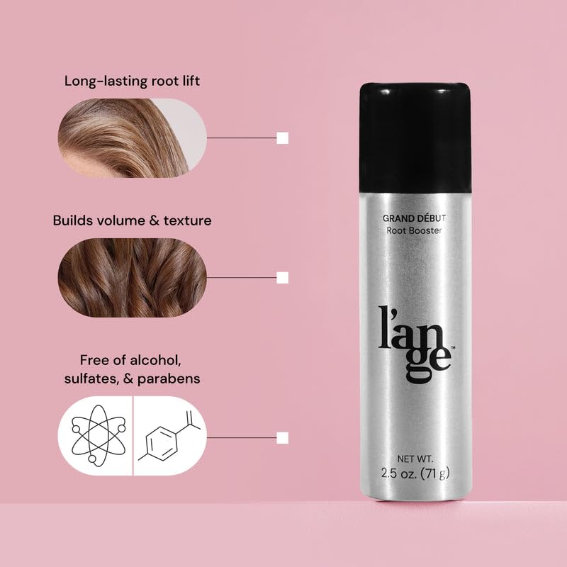L'ANGE HAIR volume booster packaging showcasing precision nozzle for root lifting