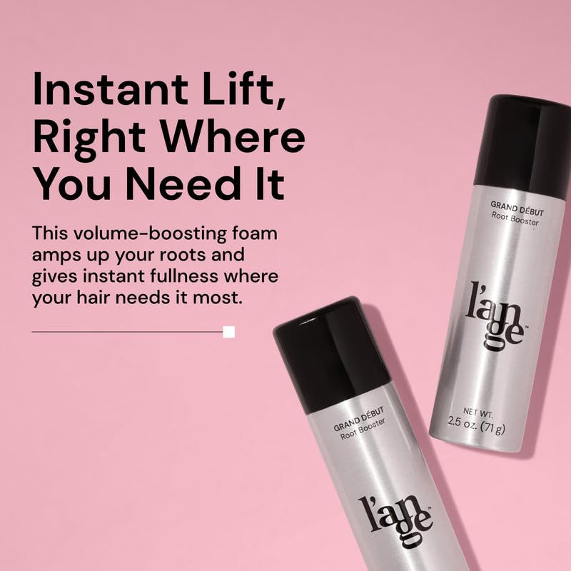 Lightweight hair volumizing foam texture demonstration for strong hold styles