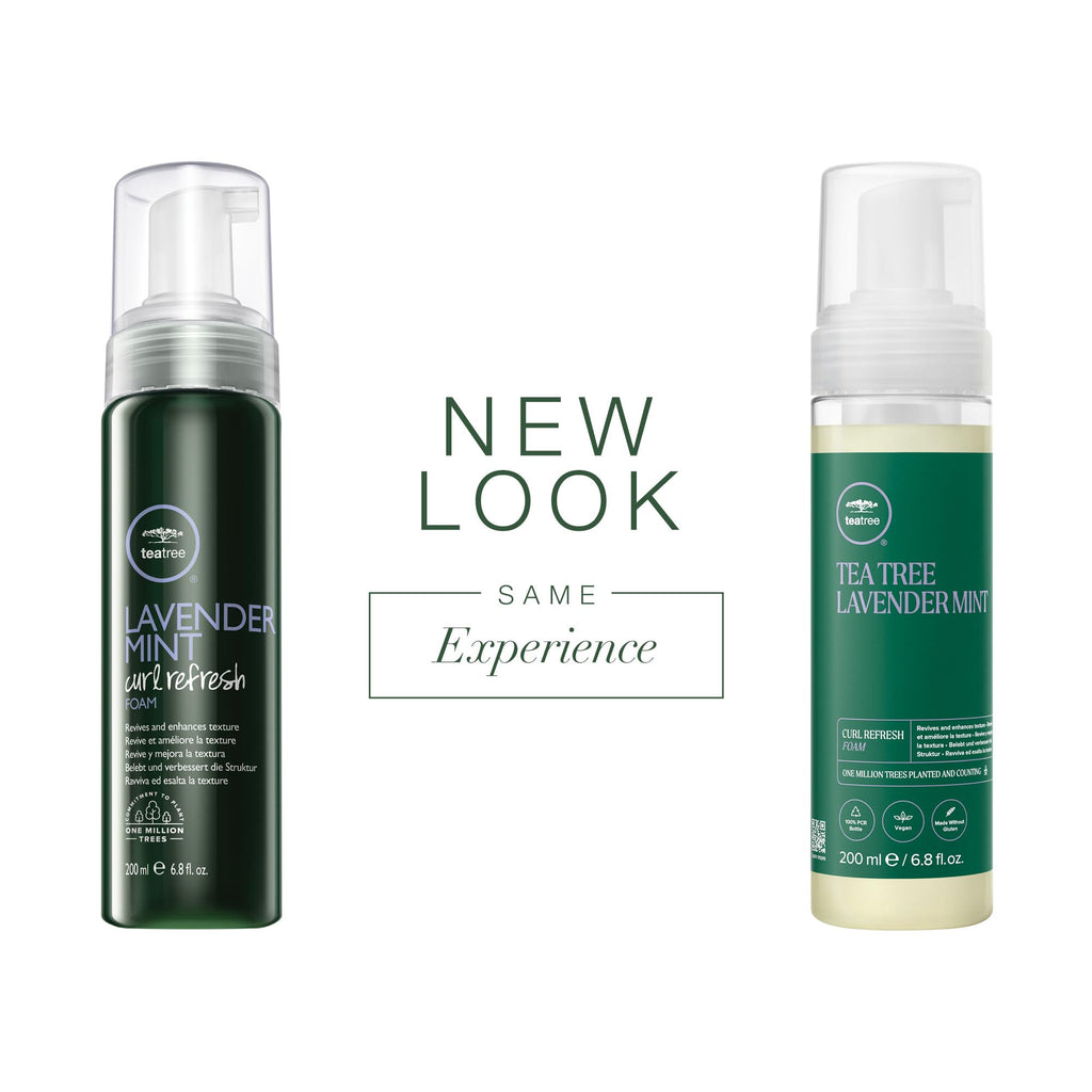 Paul Mitchell hair mousse formula showing professional curl definition results for coarse hair