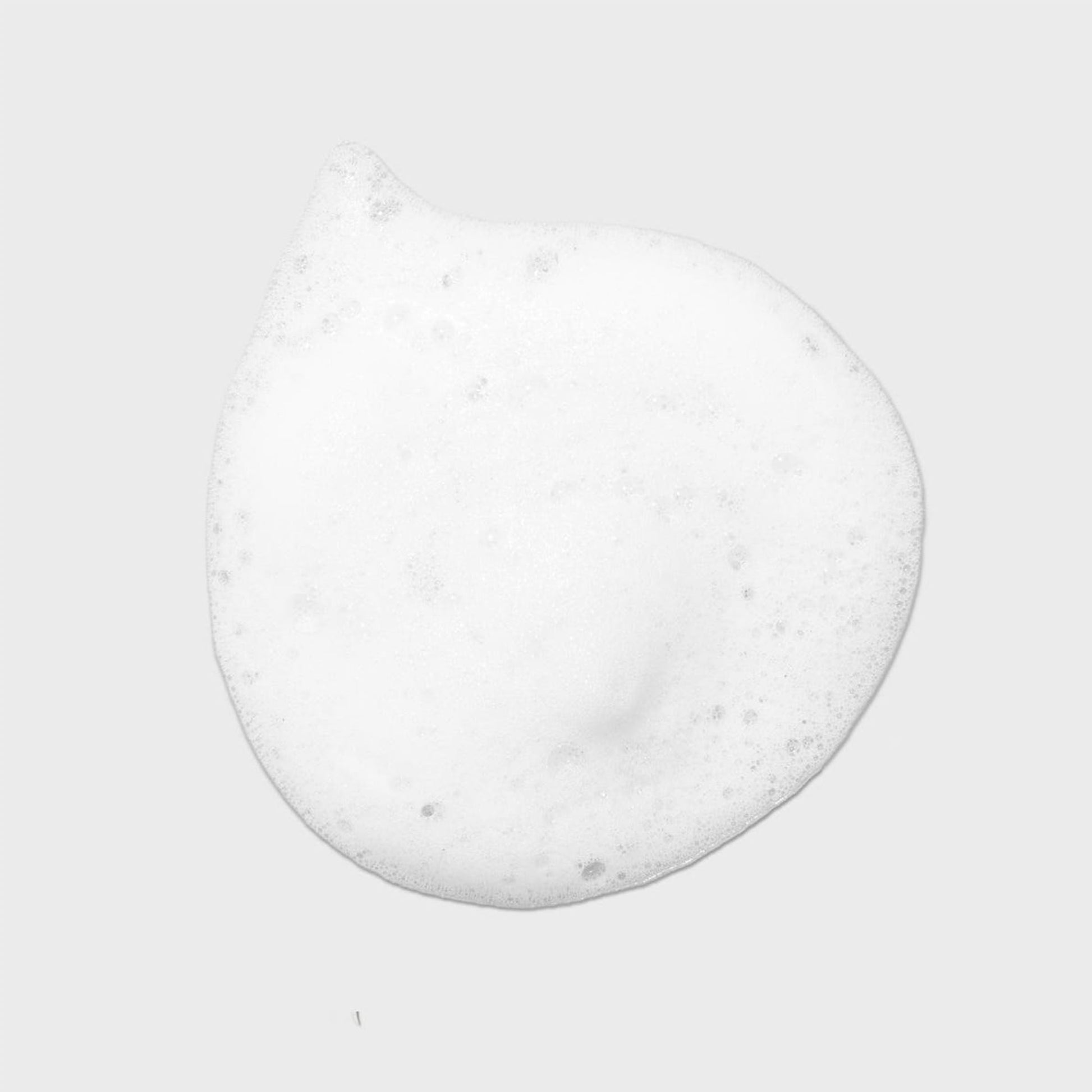 Nourishing ingredients callout for lavender mint curl refresh foam including jojoba oil