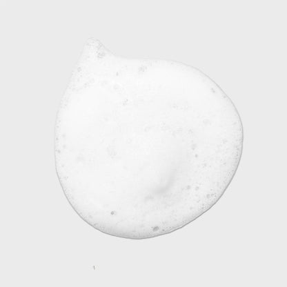 Nourishing ingredients callout for lavender mint curl refresh foam including jojoba oil