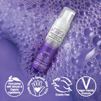 Giovanni purple leave in conditioner formula for silver and lightened hair
