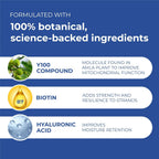 BosleyMD AI formulated hair treatment foam with Biotin and Pumpkin Seed Oil