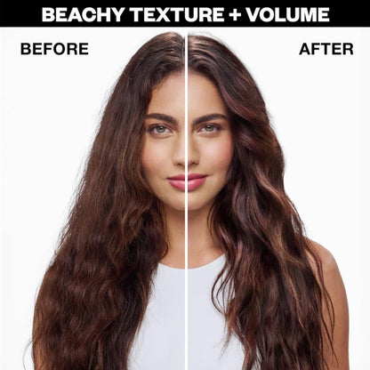 IGK Beach Club buildable hold hair foam packaging detailing USA imported authentic formula