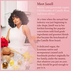 Premium curly hair care mousse infused with peppermint oil for scalp comfort